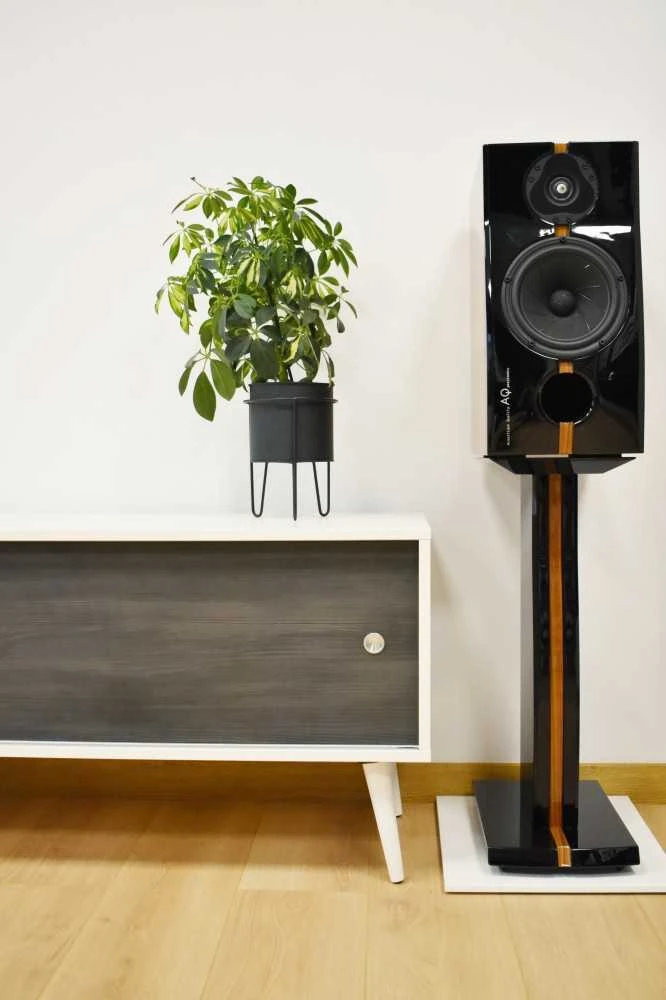 Medinė TV spintelė RETRO stiliaus SONOROUS RTRA-180-WHT-BNW plotis 180cm