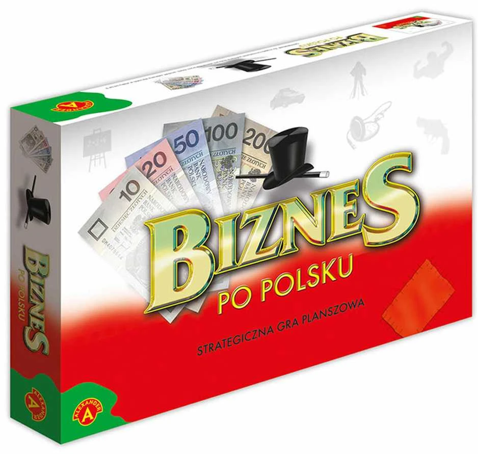 Alexander ALEKSANDRAS Verslo po lenkų kalba vakarėlių žaidimas 7+