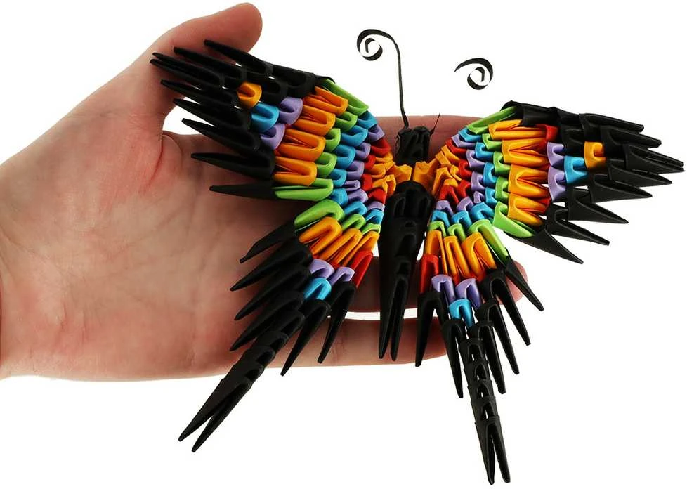 Alexander kūrybinis rinkinys origami 3D drugelis 2345