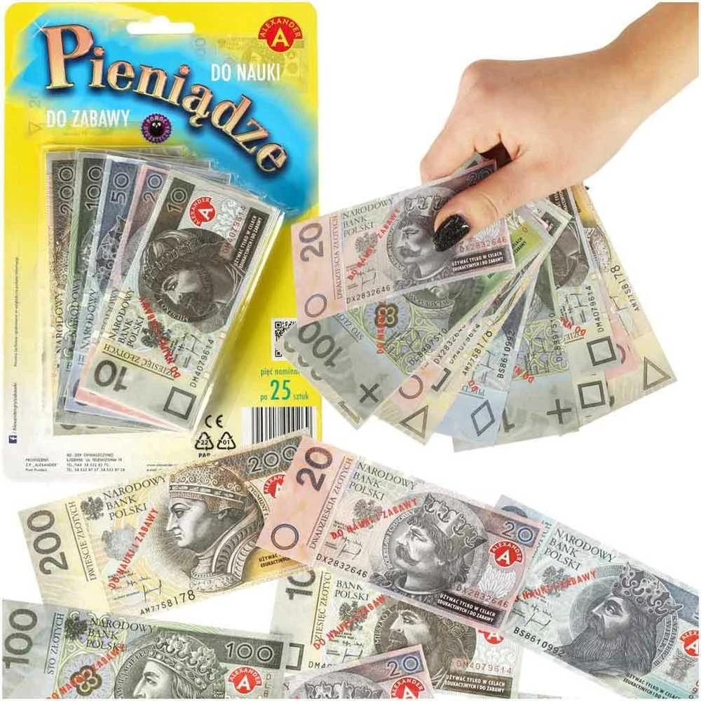 Alexander Žaidimų ir Mokymosi Banknotai