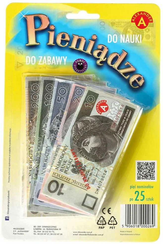 Alexander Žaidimų ir Mokymosi Banknotai
