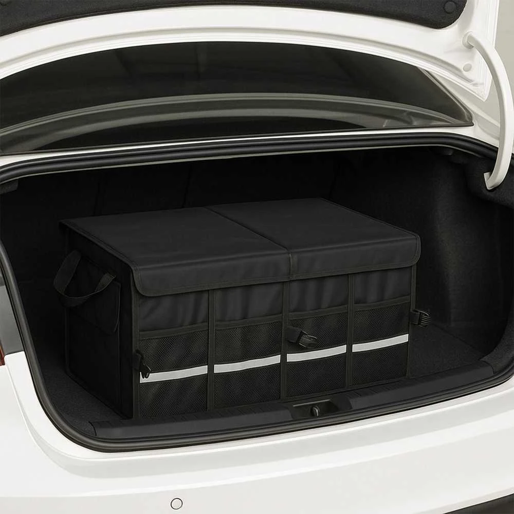 Automobilio bagažinės dėžė 60x35x30 cm