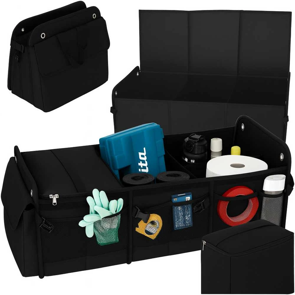 KIK Organizer do bagażnika torba termiczna automobiliui 37x76x32cm