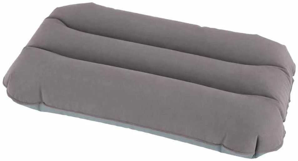 BESTWAY 67121 Kelioninė pripučiama veliūrinė pagalvėlė pilka