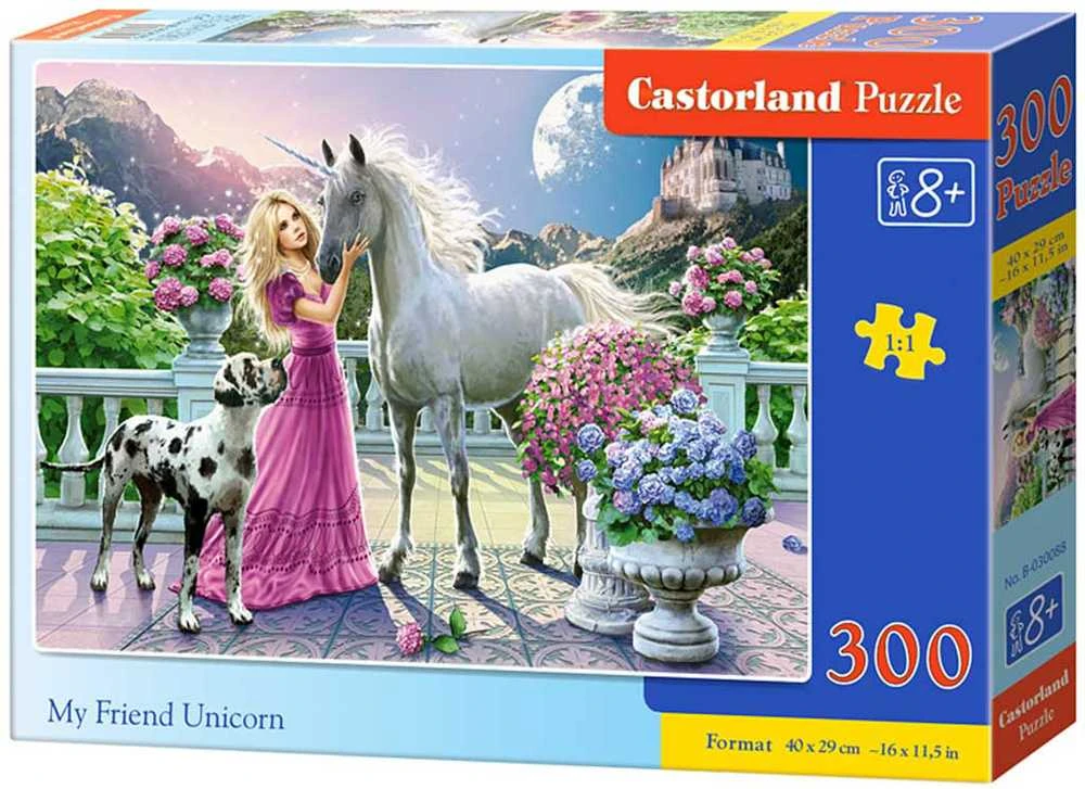 Castorland Dėlionė 300 vnt. - Mano draugas vienaragis