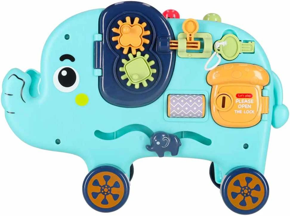 Roger Interaktyvus montessori dramblių rūšiuotuvas 26cm plaktukas