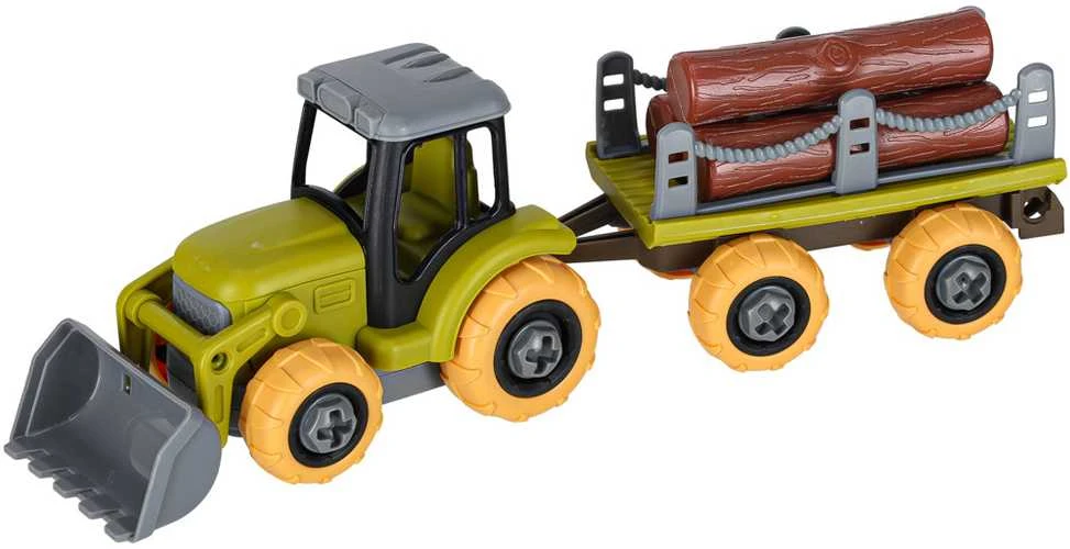 Farm traktor ferma ir sukti sėjamoji