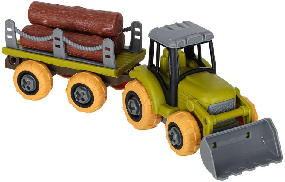 Farm traktor ferma ir sukti sėjamoji