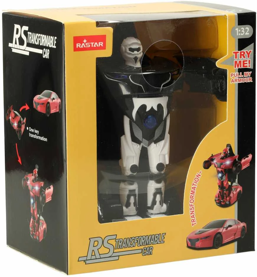 Rastar Transformeris automobilis - robotas (juodas)