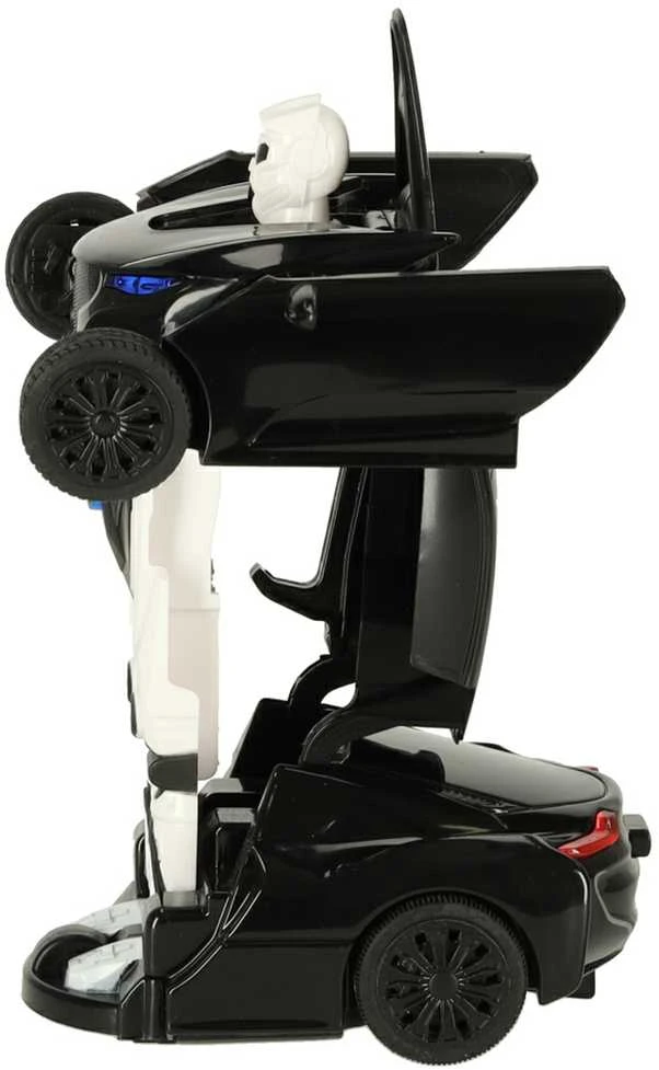 Rastar Transformeris automobilis - robotas (juodas)