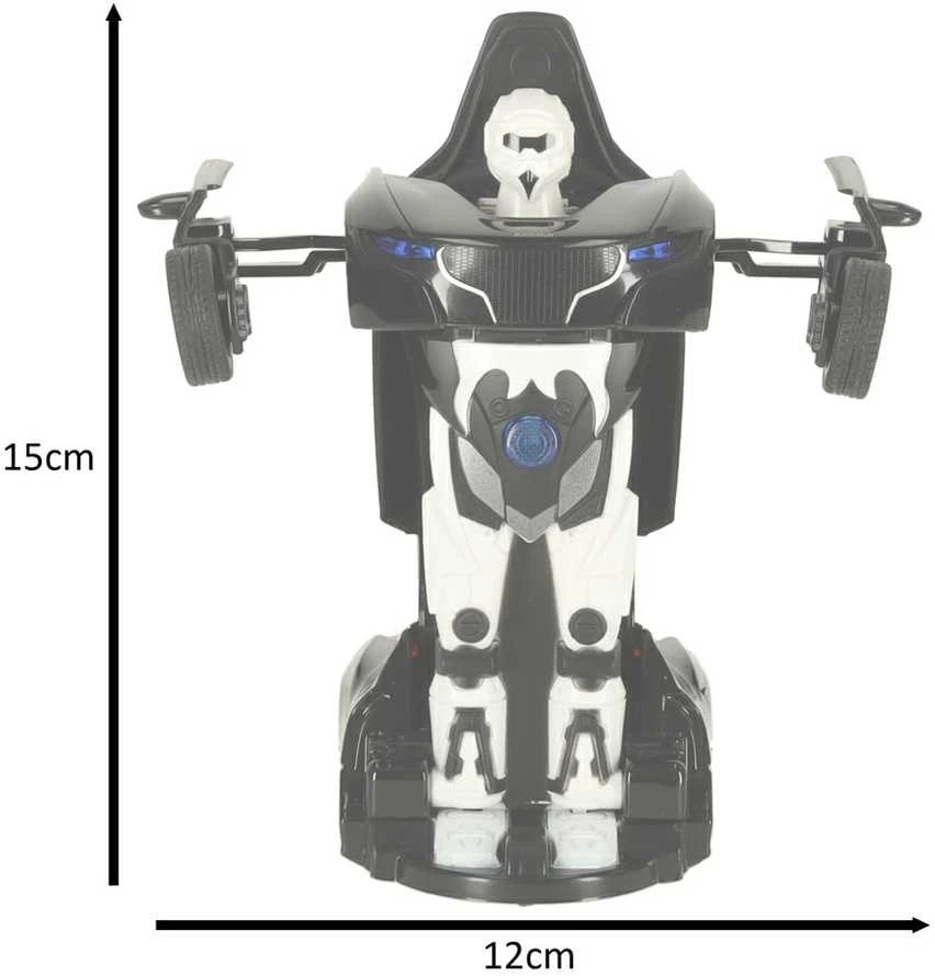 Rastar Transformeris automobilis - robotas (juodas)
