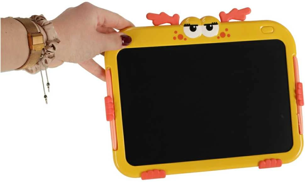 LCD rašymo / piešimo lentelė 10 colių, Geltona