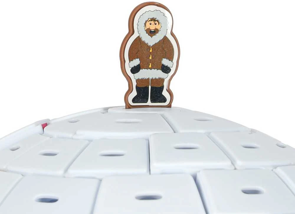 KIK Įgūdžių žaidimas statyti iglu pingvinus