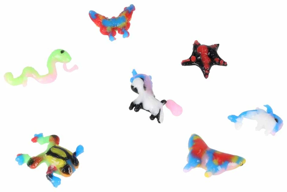 Ikonka Klej crystal glue slime 3D komplektas 26el.
