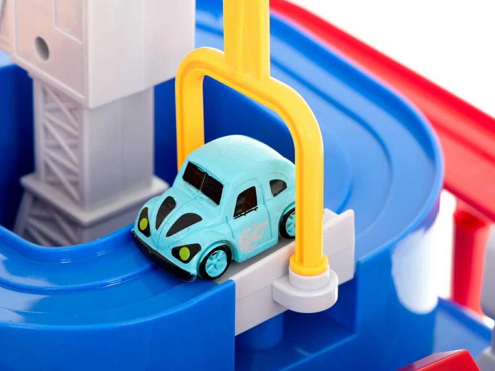 Ikonka Interaktyvi žaislinė automobilių trasa