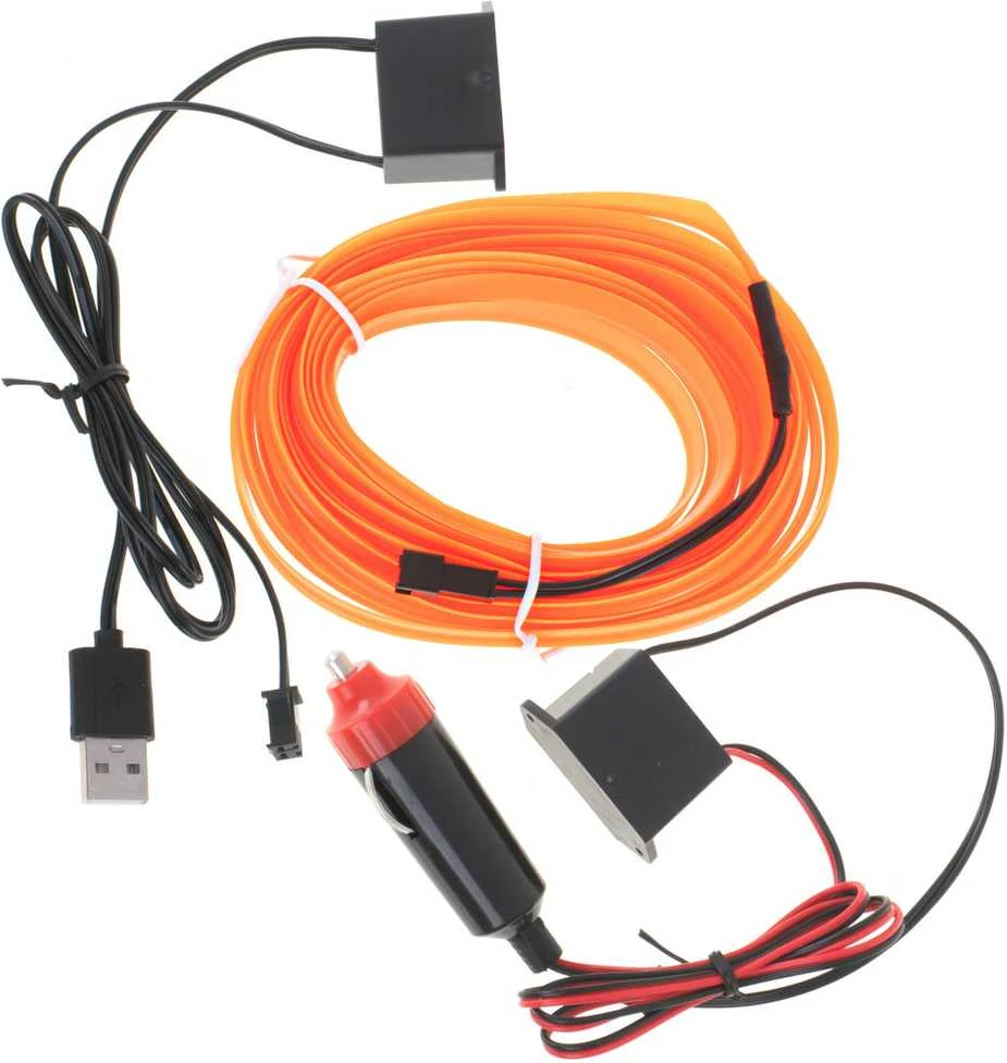 Salono LED apšvietimas ambient light, 5m, oranžinė sp.
