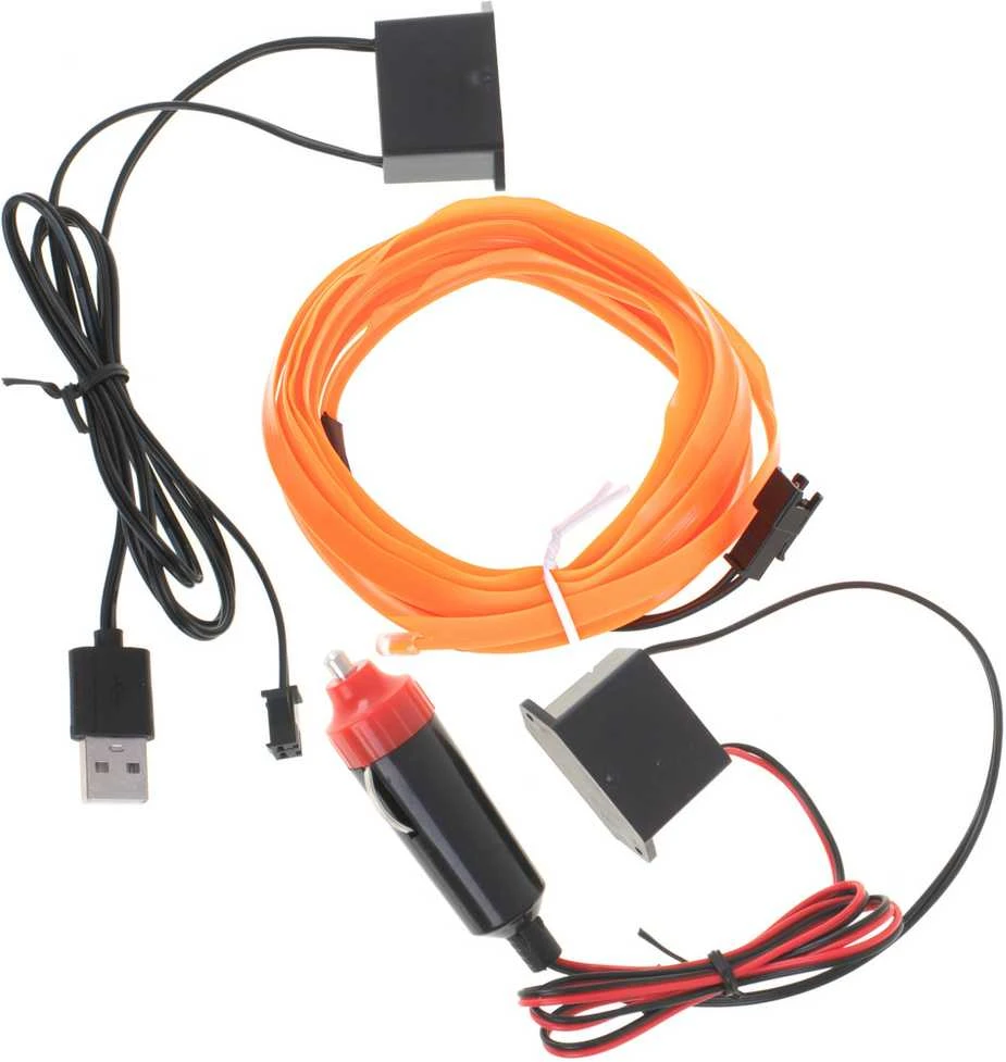 Salono LED apšvietimas ambient light, 3m, oranžinė sp.