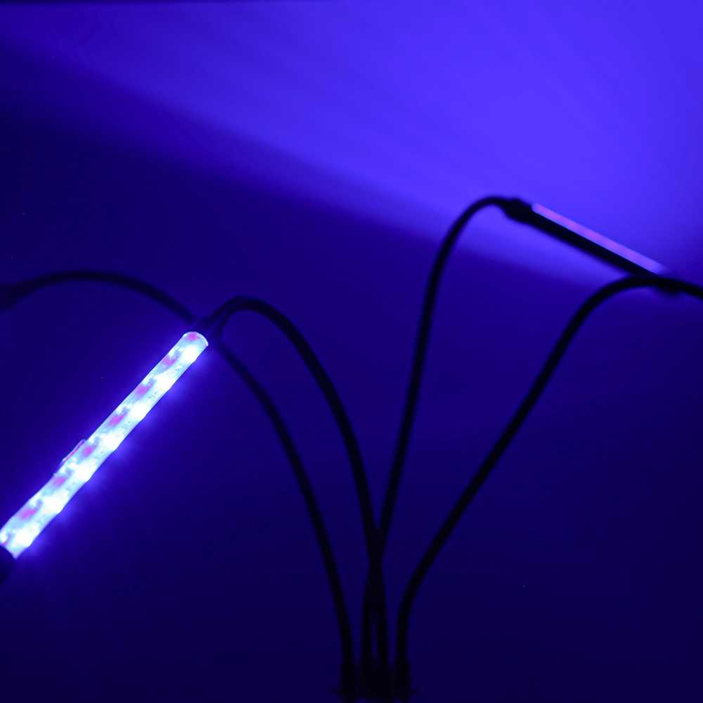 Pakabinamas šviestuvas Ikonka LED lemputė augalams su 4 reguliuojamomis rankenomis ir stovu