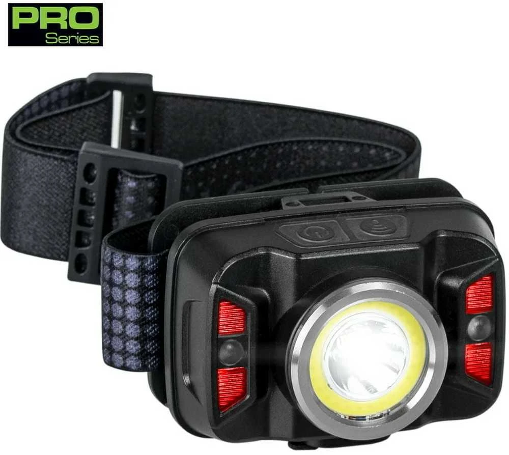 LED priekinis žibintas įkraunamas priekinis žibintas su judesio jutikliu XTE 5W+COB 10W VA0025 VAYOX