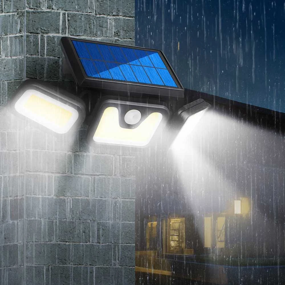 LED lempa su judesio ir sutemų jutikliais