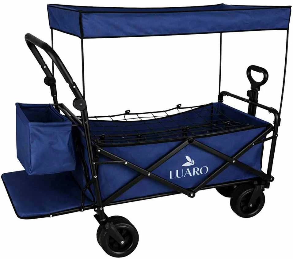 Transportinis vežimėlis mėlynas