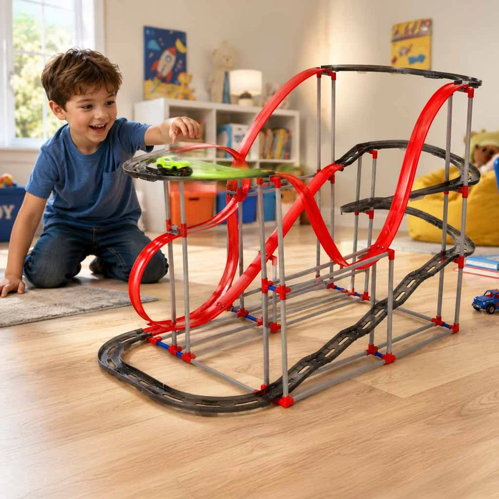 Antigravitacinių automobilių lenktynių trasa 175 el.