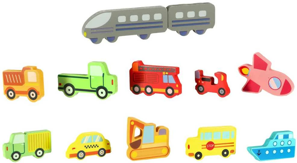Medinė dėlionė - rask tinkamą vietą Transportas