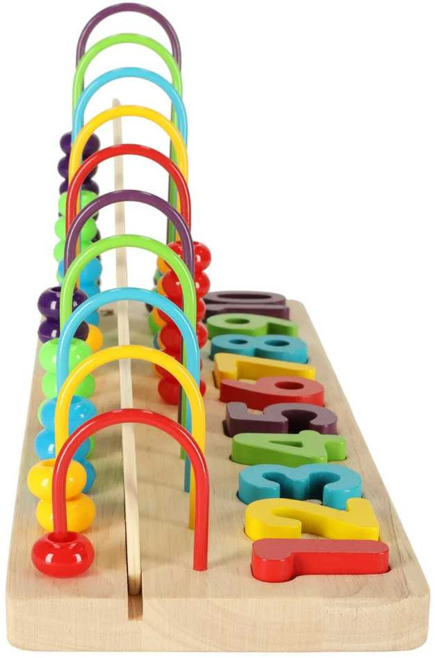 MONTESSORI Medinis rūšiavimo ir mokymosi skaičiuoti žaidimas