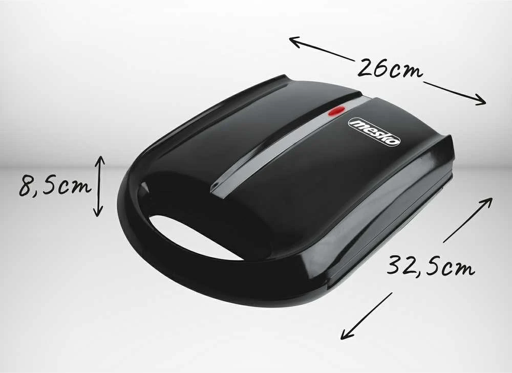 Sumuštinių keptuvas Mesko | Riešutų gaminimo aparatas | MS 3041 | Riešutų gaminimo aparatas | 1600 W | Kepinių skaičius: 24 | Riešutai