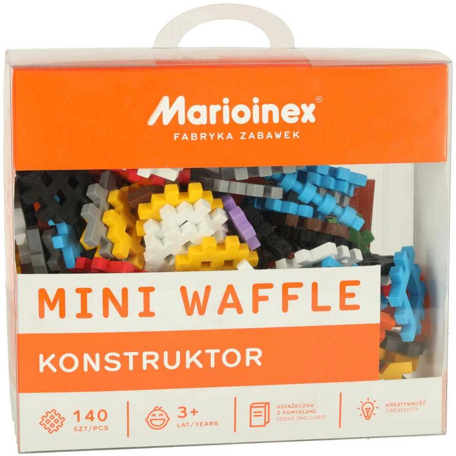 Marioinex Mini vaflinės statybinės plytos 140 vnt.