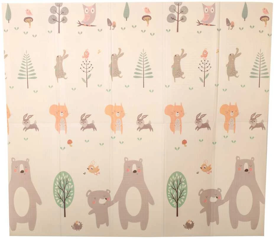 Ikonka Mokomasis dvipusis sulankstomas putplasčio kilimėlis 200 x 180 cm x 0,8 cm
