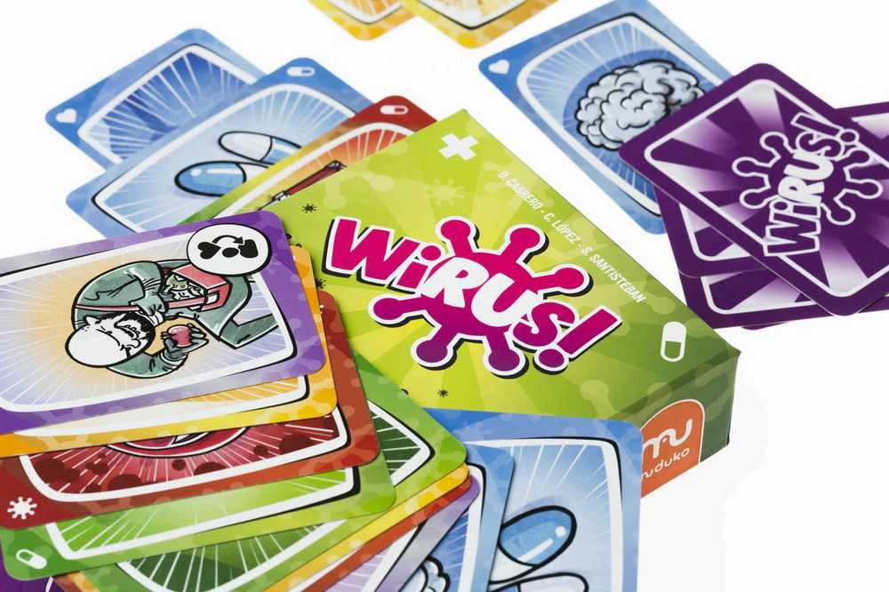 „Trefl Muduko“ virusas! Užkrečiamiausias kortų žaidimas pasaulyje! – Šeimos žaidimas GR0403