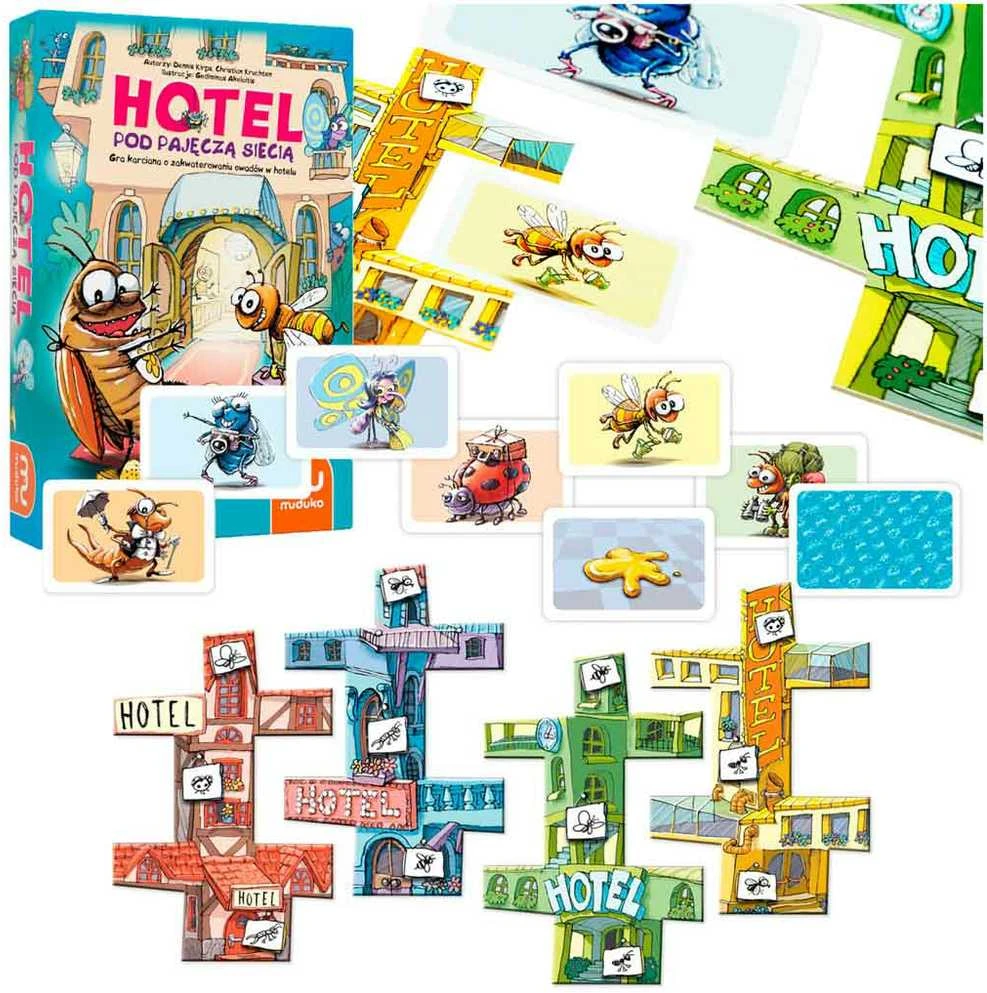 MUDUKO Stalo žaidimas hotelis vabzdžiams su medumi