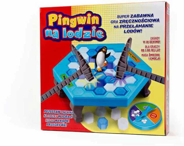 Lucrum Games Stalo žaidimas - Pramušk ledą ir numesk pingviną