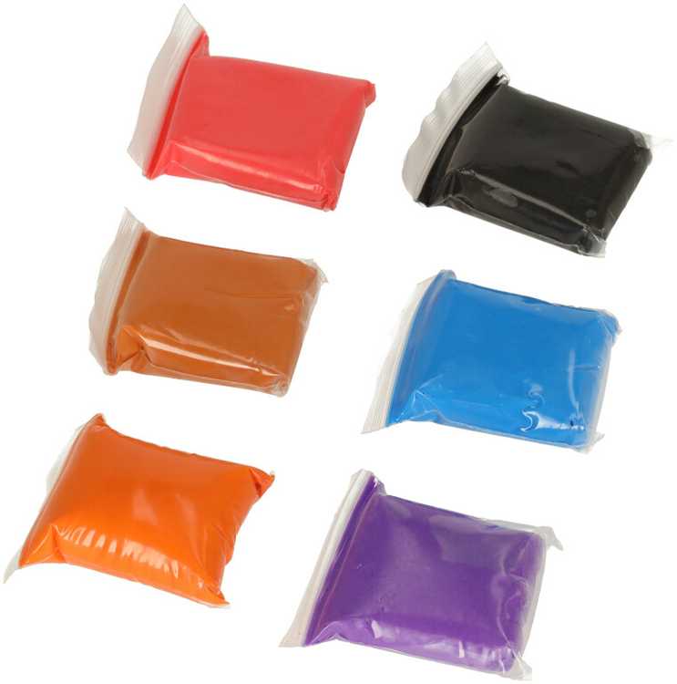 Ikonka KIK polimerinis molis - plastilinas, 12 spalvų
