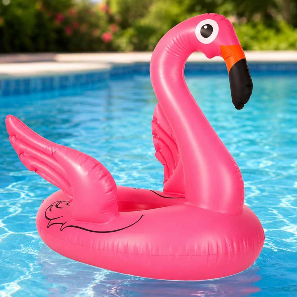 Pripučiamas vaikiškas pontono ratas flamingo