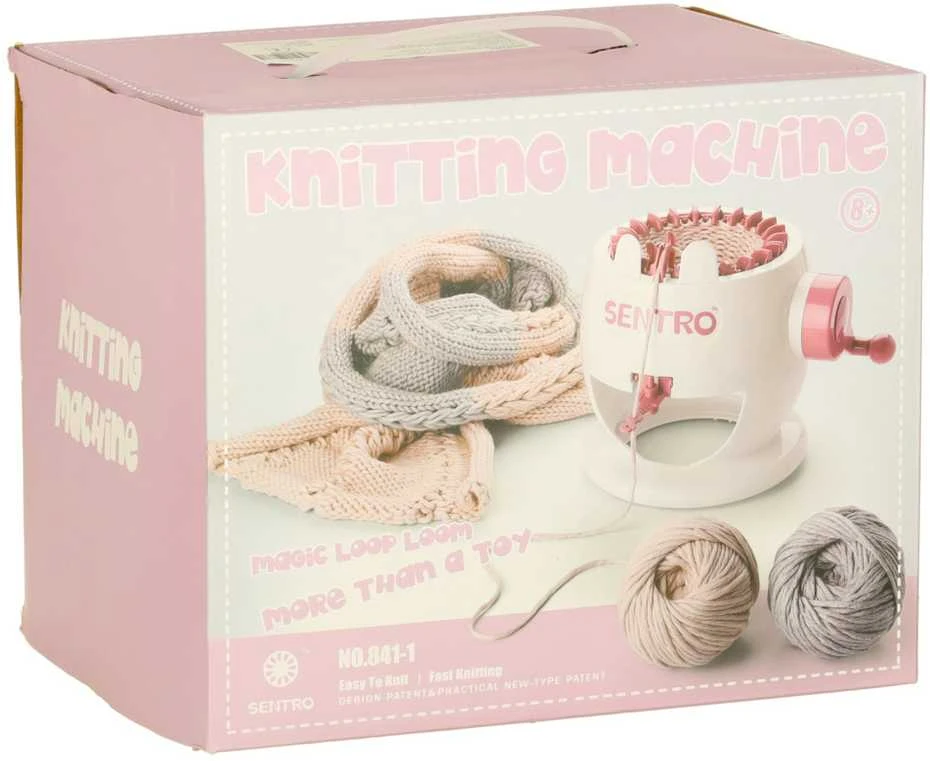 Mezgimo mašina su 22 adatomis + 2 siūlų rutuliukai
