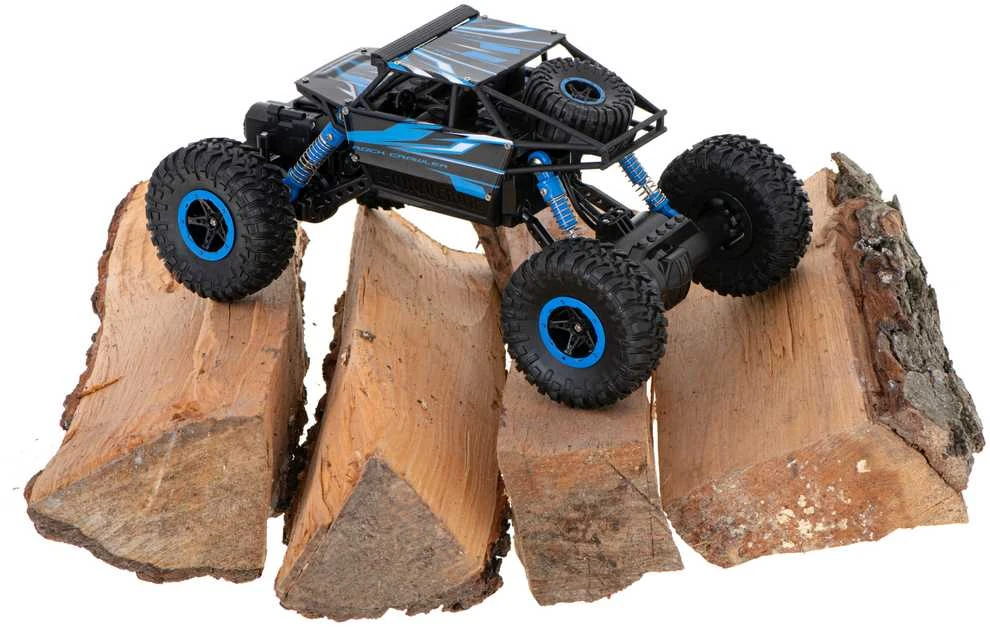 Roger RC automobilis Rock Crawler HB 2.4GHz 1:18 mėlynas