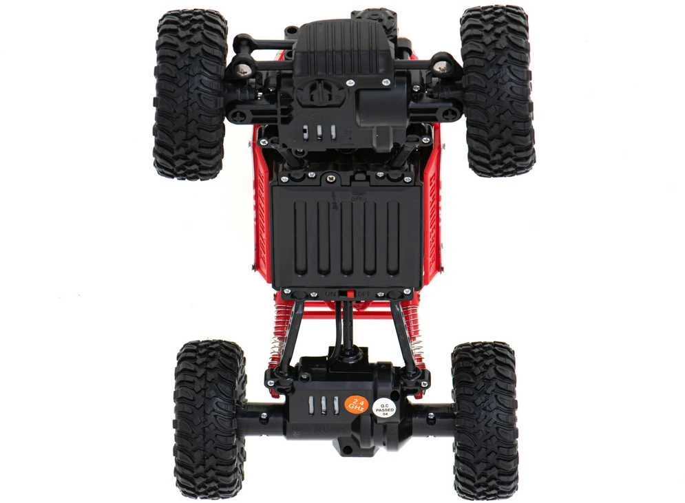 Roger RC automobilis Rock Crawler HB 2.4GHz 1:18 raudonas