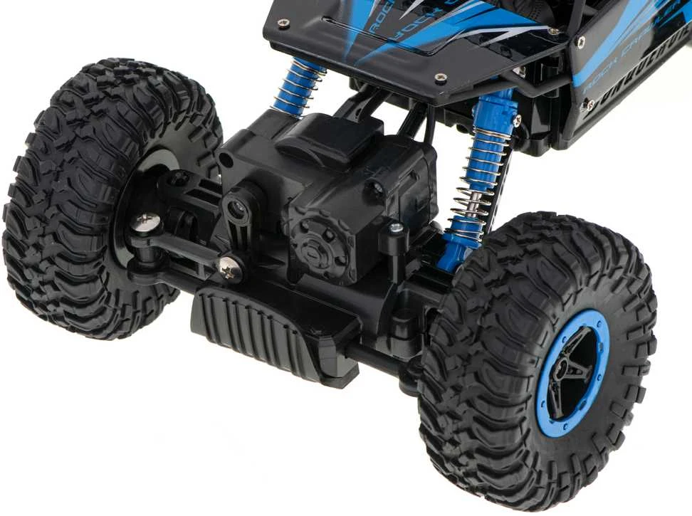 Roger RC automobilis Rock Crawler HB 2.4GHz 1:18 mėlynas