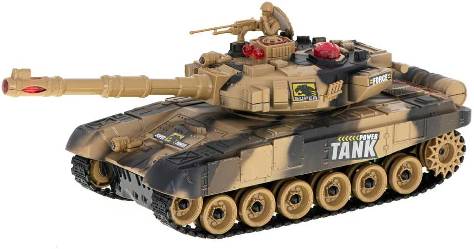 Rastar Tankas valdomas pulteliu RC Big War Tank