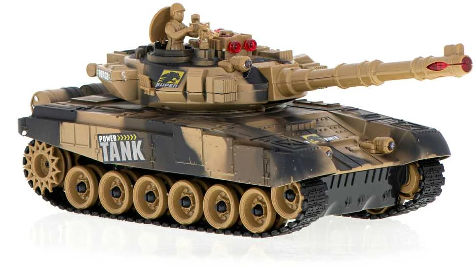 Rastar Tankas valdomas pulteliu RC Big War Tank