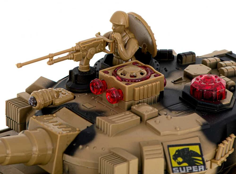 Rastar Tankas valdomas pulteliu RC Big War Tank