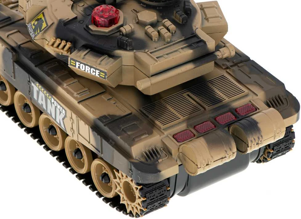Rastar Tankas valdomas pulteliu RC Big War Tank