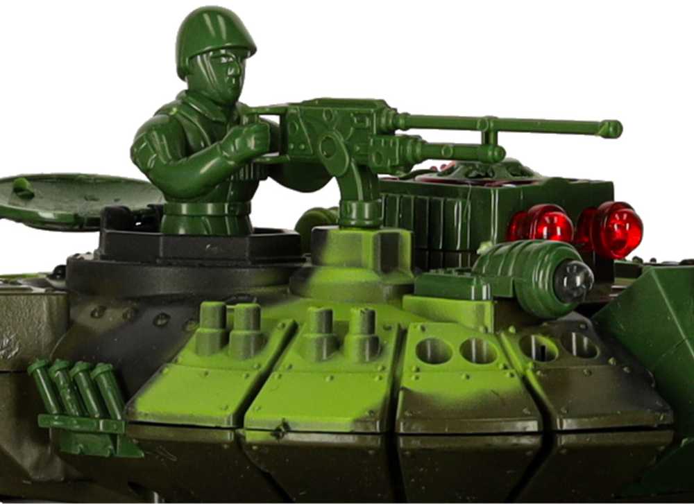 Ikonka RC karo tankas 9993 2,4 GHz miško kamufliažas