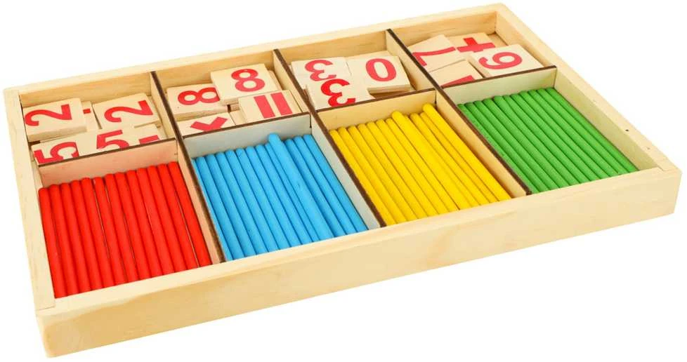 Montessori edukacinis rinkinys skačiavimo mokymuisi, medinis