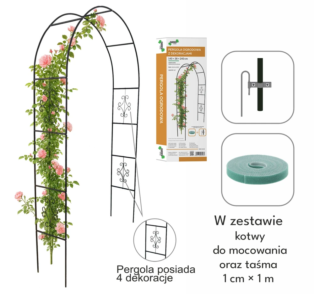 Sodo pergolė (PERG-N3214)