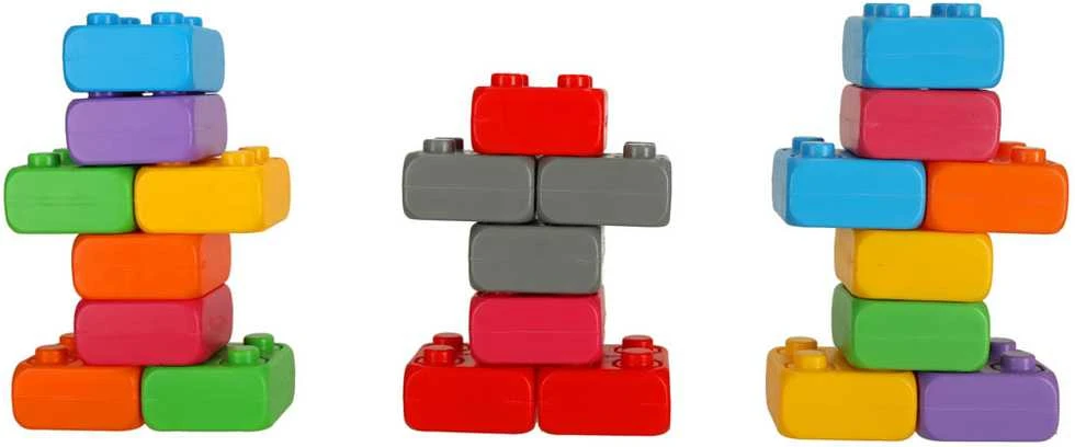 Marioinex Spalvotos plytos junior 60 vnt.