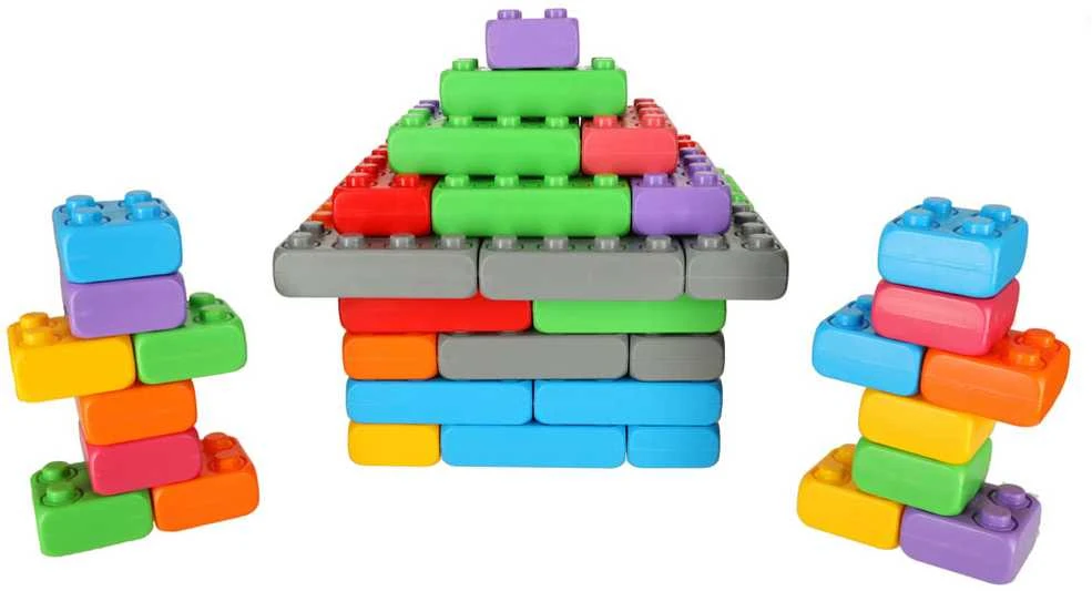 Marioinex Spalvotos plytos junior 60 vnt.