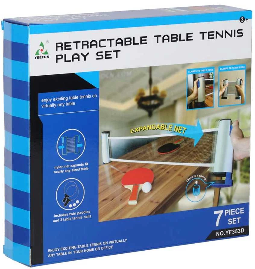 Roger Stalo teniso rinkinys su raketėmis ir tinkliuku - Ping pong